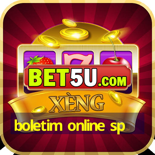 boletim online sp